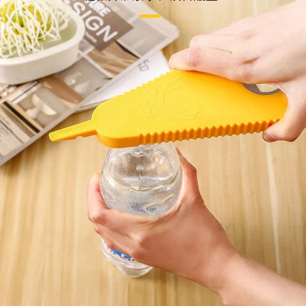 Multi Functional Capper Twister Portable Bottle Opener Universal Canned Non-slip Labor Saving Twist Bottle Cap Kitchen Gadgets