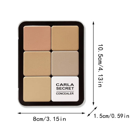 12-color concealer palette Matte highlighter contour makeup palette creamy