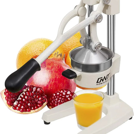 Commercial Heavy Duty Cast Iron Hand Press Manual Orange Citrus Lemon Lime Grapefruit Pomegranate Fruit Juice Squeezer Machine