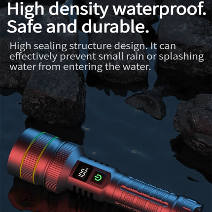 Super Long Range Tactical Torch High Power LED Flashlight USB Rechargeable Strong Light Lamp Outdoor Portable Lantern Waterproof