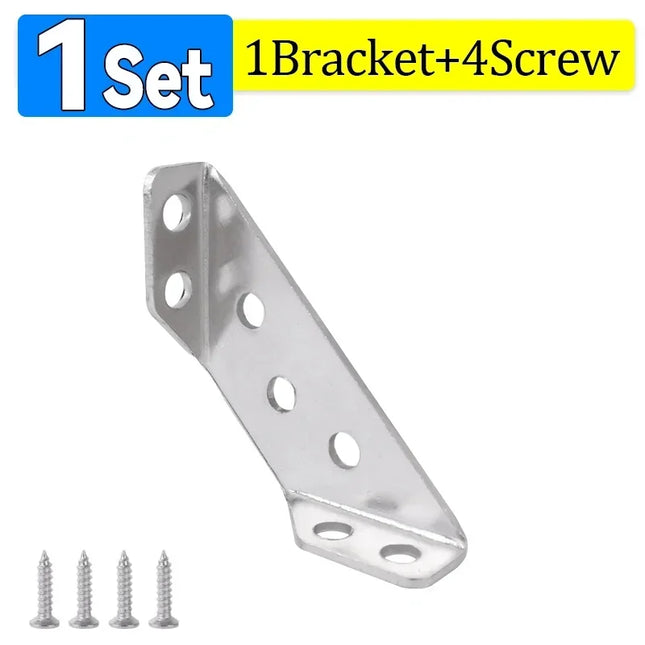 10/1set Corner Brackets Stainless Steel Corner Brace