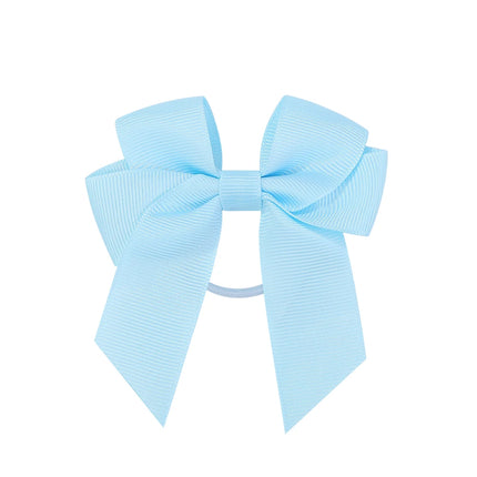 2/1Pcs Sweet Hair Ribbon Hair Band for Girls Toddler Cheer Bow Head Rope Kids Headwear Double Ponytail Support Hair Accessories