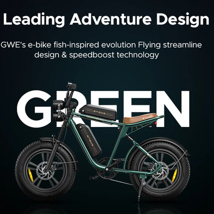 ENGWE 750W E-Bike Dual 48V Batteries 28MPH 150KM Range