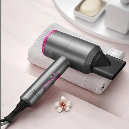 2000W Professional Hair Dryers Salon Strong Powerful Hot And Cold Wind Negative Ion Hammer Blower With Diffuser Nozzles Fast Dry