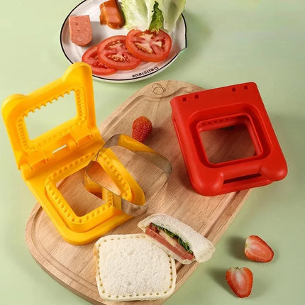 Breakfast Sandwich Maker Bread Mold Toast Bread Cutting Die  Sandwich Cookie Cutter Breakfast Dessert DIY Tool Kitchen Gadgets