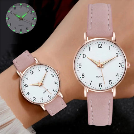 NEW Watch Women Fashion Casual Leather Belt Watches Simple Ladies' Small Dial Quartz Clock Dress Wristwatches Reloj mujer