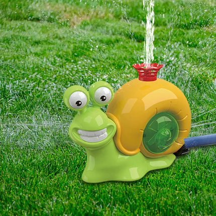 Outdoor Water Sprinkler Toy with Baseball Play Set Lawn Garden Sprinkler Snail Cactus Fire Hydrant Children Water Playing Toy