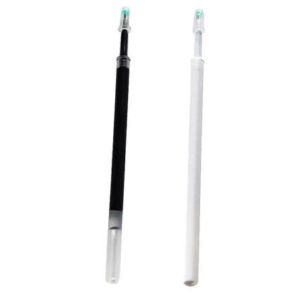 1 Pack Press Metal Gel Pen Bullet Refill Office Signature Rods Blue Black Ink Office School Stationery Writing Supplies