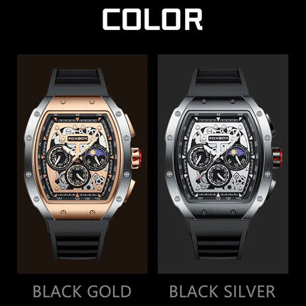 2024 New Sports Watch Men Top Brand Luxury Mens Watches Business Waterproof Military Quartz Chronograph Wristwatch Montre Homme