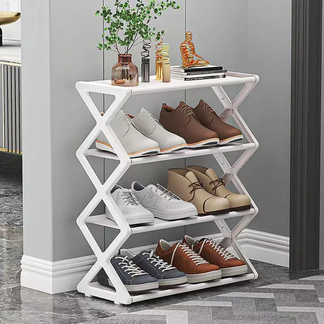 Cheap Shoes Organizer Shoe Organizer Shoe Rack Folding Shoemakers Shoe-shelf Mid-century Furniture Sneaker Living Room Cabinets