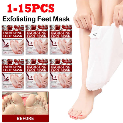 Dead Skin Remover Pedicure Socks Feet Mask Peel Feet Care Socks Moisturizing Pedicure Anti Crack for Man Women Hydrate Tool