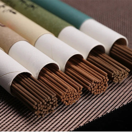 YXYMCF 40 Sticks Natural Sandalwood Incense Sleep Chinese Home Incense Sticks Aromatherapy Room Fragrance Buddhist Supplies