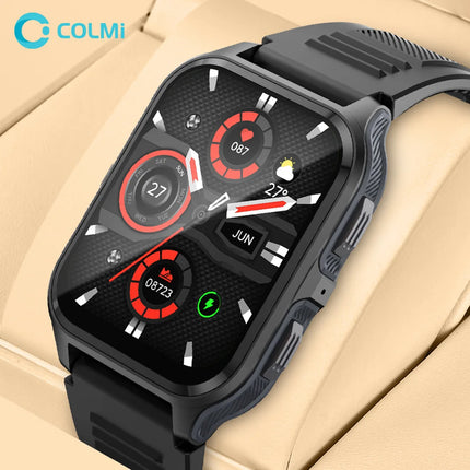 COLMI P73 1.9" Outdoor Military Smartwatch Men Bluetooth Call Smart Watch 3ATM IP68 Waterproof For Xiaomi Android iOS Phone