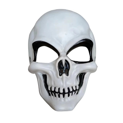 Halloween Horror Skeleton Mask Props Decoration New Full Face Full Head Skull Fright Mask Halloween Adult  Devil Skull Mask