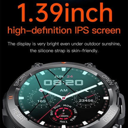 K56 Pro Smart Watch Big Screen Men Outdoor Sports Bluetooth Call Smartwatch Women Health Monitor Wristwatch Fitness Bracelet