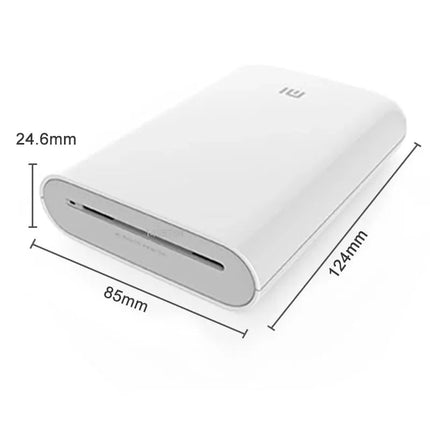 New Original Portable Mini Xiaomi Pocket Photo Printer Wireless Bluetooth Thermal Print AR Video Mijia ZINK Self-adhesive Color