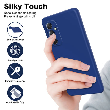 Original Solid Silicone Phone Case For Samsung Galaxy A55 A35 A25 A15 A05 A05S A04 A04S A04E A14 A24 A34 A54 5G Cover Cases