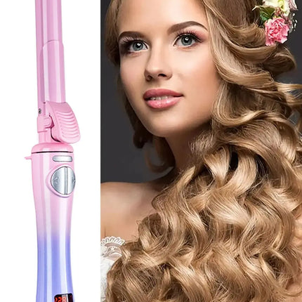 25mm Full  Automatic Rotating Curling Iron 2024 Hair Curling Wand Professional Ceramic Auto Hair Curler Lcd Curling Iron Styler