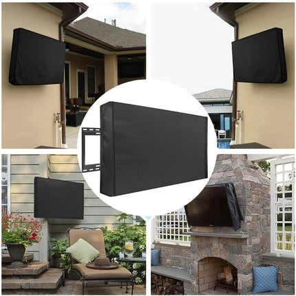 Garden Patio Outdoor TV Cover   32" 36" 40" 46" 50" 55" 60" 65" Protect TV Screen Weatherproof Dust-proof Outdoor TV Cover