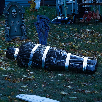 Halloween Dead Props Outdoor Scary Dead Victim Prop The Terror Creepy Haunted House Fake Corpse