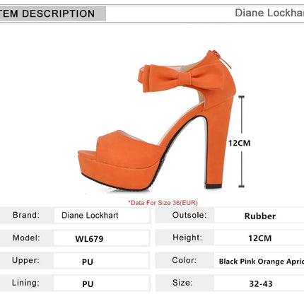 2024 New Summer Platform Sandals Women Shoes Thick High Heels Fish Mouth Bow Fashion Ladies Sandalias De Mujer Plus Size 32-43