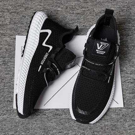 Mesh Mens Casual Shoes Summer Lightweight Sneakers Mens Sport Walking Running Shoes Breathable Slip on Men Loafers Tennis Shoes