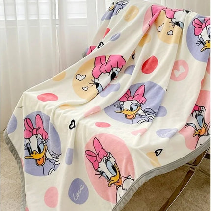 Winnie Bear the Pooh Cartoon Blanket Kawaii Velvet Sheet Home Textile Flannel Soft Warm Throw Bedding Sofa Cover for Girls Gift