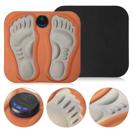 Smart 3D Foot Massage Pad Feet Massager Improve Blood Circulation Relax Muscles Slim Legs Rechargeable Foot Pad