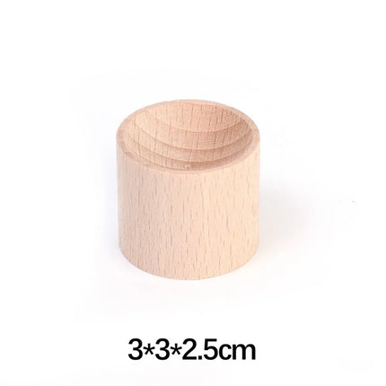 1/5PCS Mini Wooden Essential Oil Diffuser Wood Aroma Fragrance Oil Aromatherapy Diffuser for Home Office Car Bedroom Living Room