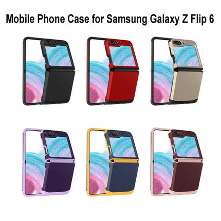 New ShockProof Mobile Phone Case with Hinge Full Cover  Anti-fall Armor Hard Shell Cover for Samsung Galaxy Z Flip 6/5/4/3