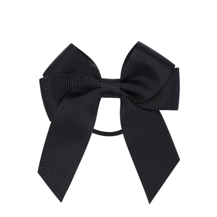 2/1Pcs Sweet Hair Ribbon Hair Band for Girls Toddler Cheer Bow Head Rope Kids Headwear Double Ponytail Support Hair Accessories