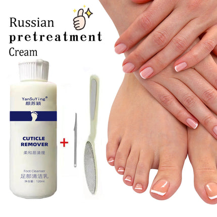 120ml Foot Exfoliator Softener 7 Seconds Remove Dead Skin & Calluses Foot Mask Anti-Cracked Heel Enhancer Nail Pedicure Kit