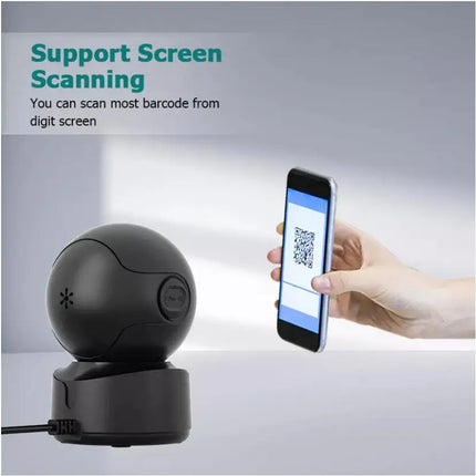 NETUM Desktop 2D QR Barcode Scanner, A5 Hands-Free Omnidirectional USB Big Barcode Reader 1D QR Screen Barcodes Scanning