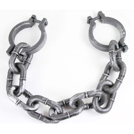 2024 New Halloween Plastic Simulation Chain Prisoner Decoration Haunted House Props Halloween Ornaments