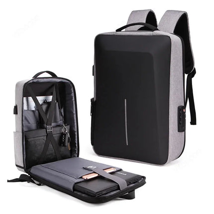 Laptop Backpack Anti-theft Waterproof School Backpacks with USB Charging Travel Laptop Bag Hard Shell Computer Backpack 17 Inch