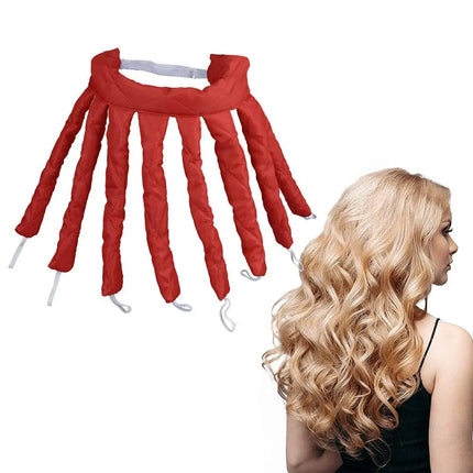 Lazy Hair Curler Hair Rollers Heatless Curling Rod Headband Curls Silk Ribbon Sleeping Soft Wave Formers No Heat Curler Ribbon