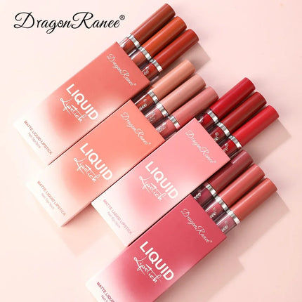 Korean Lipsticks Set Free Shipping Make Up For Women Beauty Cosmetics Matte Lipsticks Waterproof Long lasting The Best