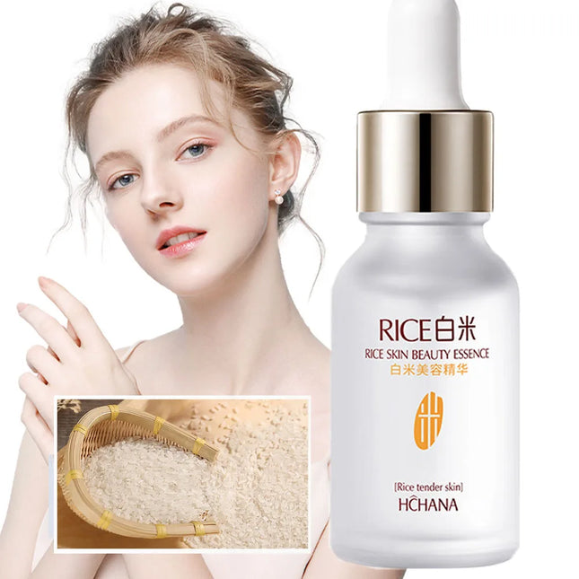 New White Rice Whitening Serum Face Moisturizing Cream Anti Wrinkle Anti Aging Face Fine Lines Acne Treatment Skin Care