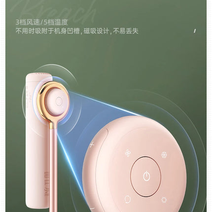 Pinshile Vertical Hair Dryer Negative Ion Hair Care Lazy Children Standing Floor Remote Control Hair Dryer Home Artifact Hair