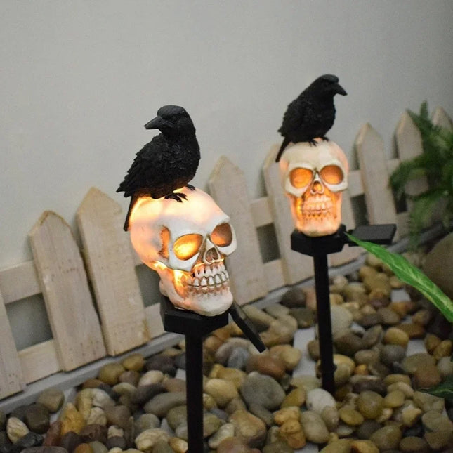 Halloween Outdoor Light Skeleton Ghost Horror Grimace Party Decor for Courtyard Home Holiday Lighting Garden Decoration