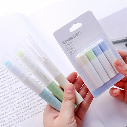 Fast Dry Glue Stick Color Jelly Solid Pen Shape Glue Handmade Scrapbook Creative Adhesives Glue DIY Study and Office Supplies