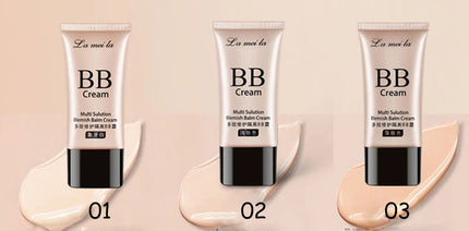 High Coverage Foundation BB Cream Concealer Brighten Facial Contour Primer Base Waterproof Long-Lasting Korean Makeup Cosmetic