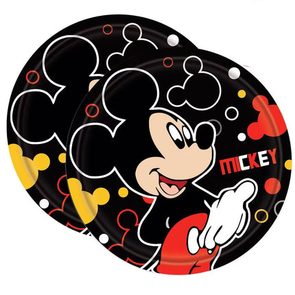 Disney Mickey Mouse Birthday Party Decoration Mickey Balloon Disposable Tableware Backdrops Baby Shower Kids Boys Party Supplies