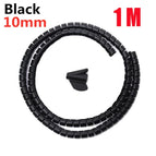 10mmx1m Black