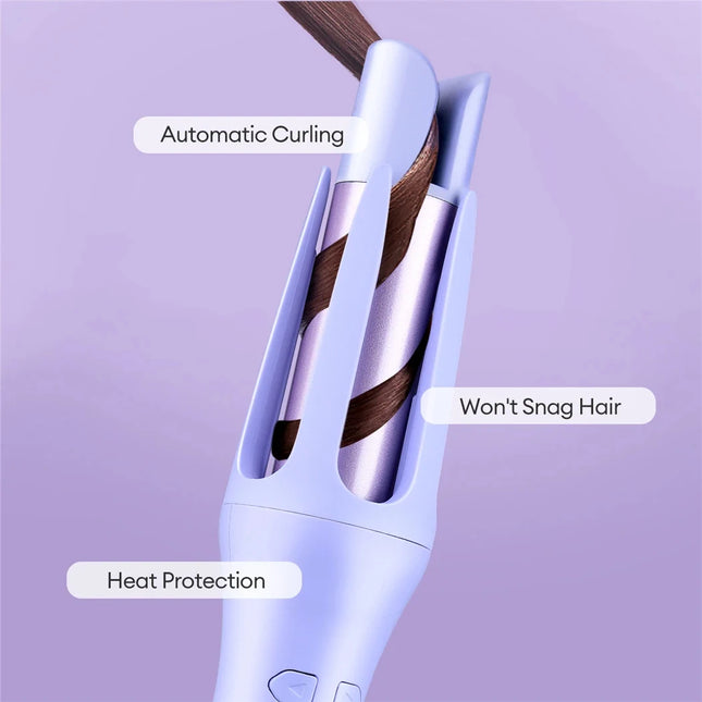 Tinsol 2 in 1 Automatic Hair Curler 32MM Auto Rotating Ceramic Hair Roller Professional Curling Iron Curling Wand Hair Waver