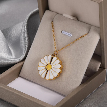 You Are My Sunshine Sunflower Necklaces Pendant For Women Gold Color Daisy Choker Necklaces Charm Jewelry Gift trending products