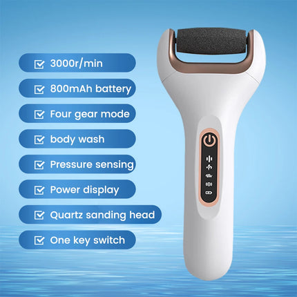 Pedicure Tools Professional Electric Foot Dead Skin Remover Feet Scrubber Callus Remover For Feet File Exfoliating Heels Grinder