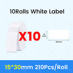 10Rolls 15x30mm