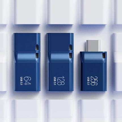 SAMSUNG Type-C USB Flash Drive 256G 128G 64GB Pen Drive USB 3.1 Pendrive Memory Stick For PC/Notebook/Smartphone/Tablet 400MB/S