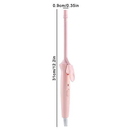 Stylish Wool Curling Iron Anti-Scalding Safe Simple Iron Curling Tool Curls Hair Operation Curler Wool 9MM Hairstyling E7D3